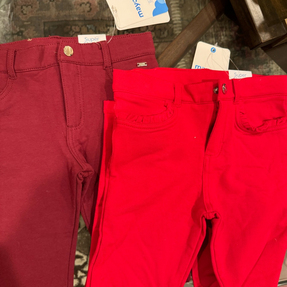 ❤️Mayoral NWT stretchy jeggings size 6 ❤️💕🌷